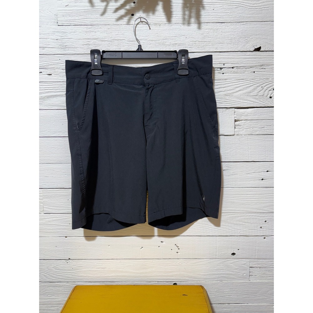 Spyder Mens Performance Shorts Black XL Hiking Golf Activewear Stretch